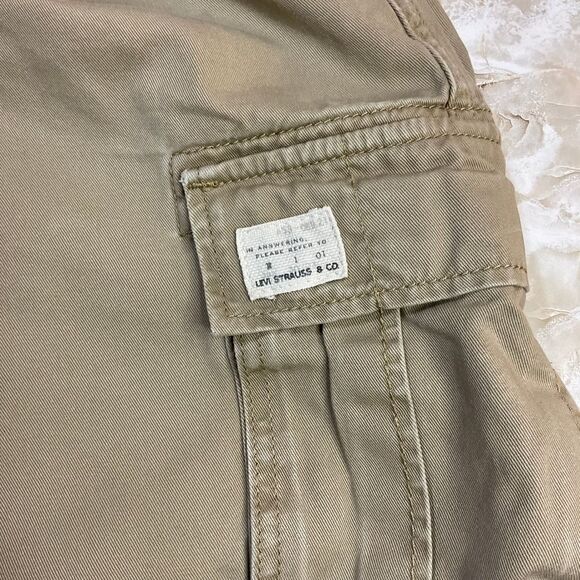 Levi's Mens Cargo Shorts Khaki Utility Outdoor Casual Everyday - Picture 7 of 9